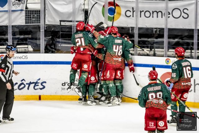 Photo hockey match Cergy-Pontoise - Gap  le 07/03/2023