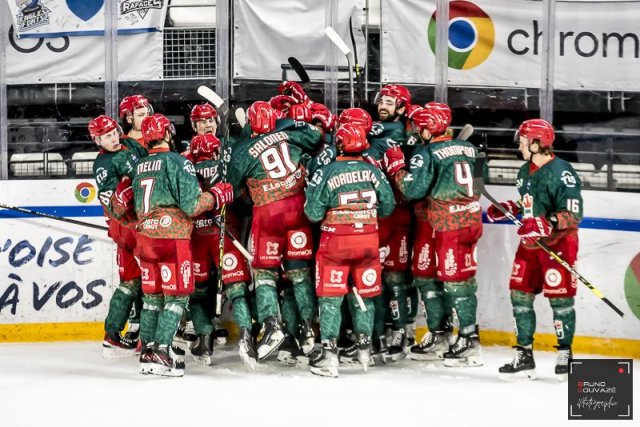 Photo hockey match Cergy-Pontoise - Gap  le 07/03/2023