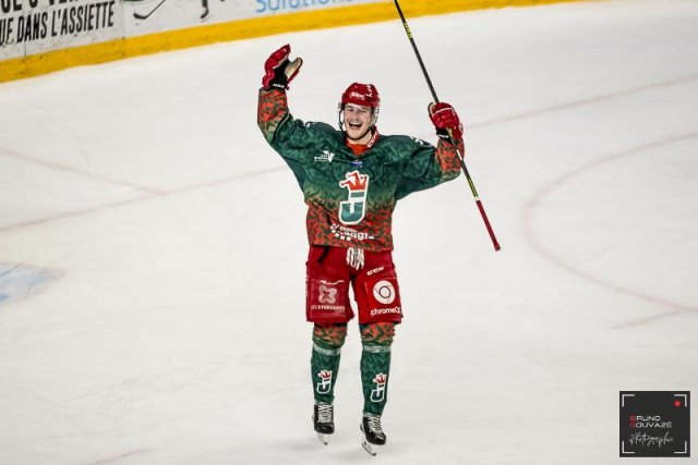 Photo hockey match Cergy-Pontoise - Gap  le 07/03/2023