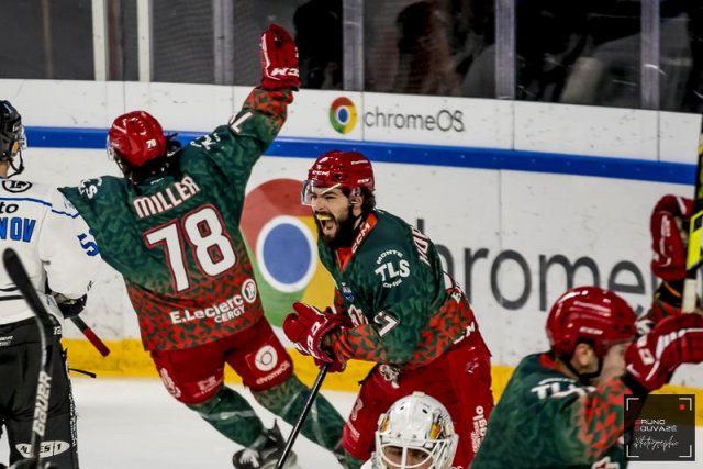 Photo hockey match Cergy-Pontoise - Gap  le 08/03/2023