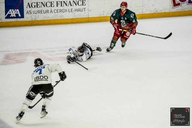 Photo hockey match Cergy-Pontoise - Gap  le 08/03/2023