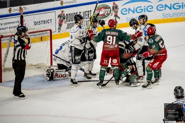 Photo hockey match Cergy-Pontoise - Gap  le 08/03/2023