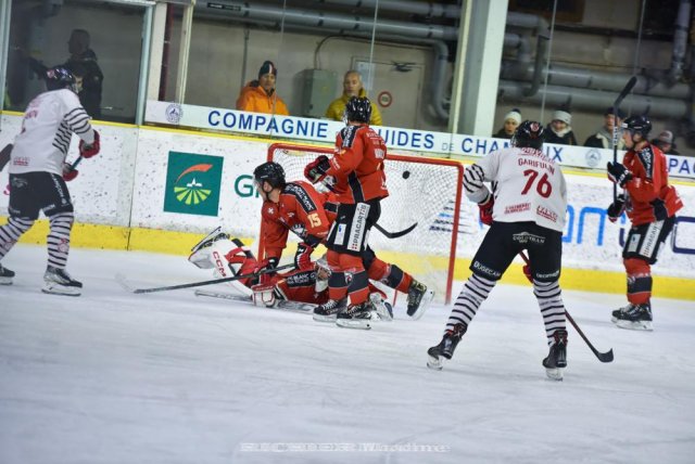 Photo hockey match Chamonix  - Briançon  le 10/03/2023