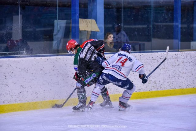 Photo hockey match Mont-Blanc - Caen  le 11/03/2023