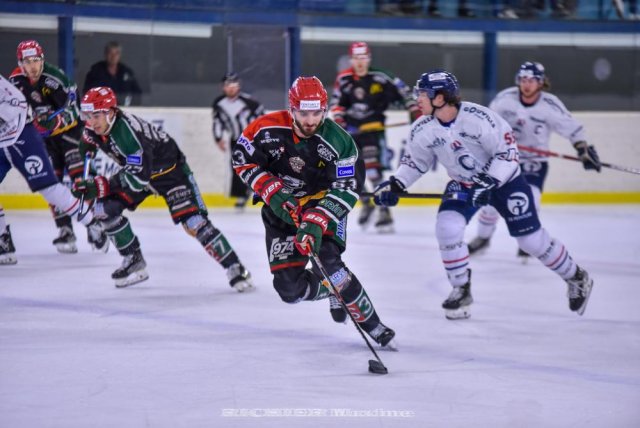 Photo hockey match Mont-Blanc - Caen  le 11/03/2023