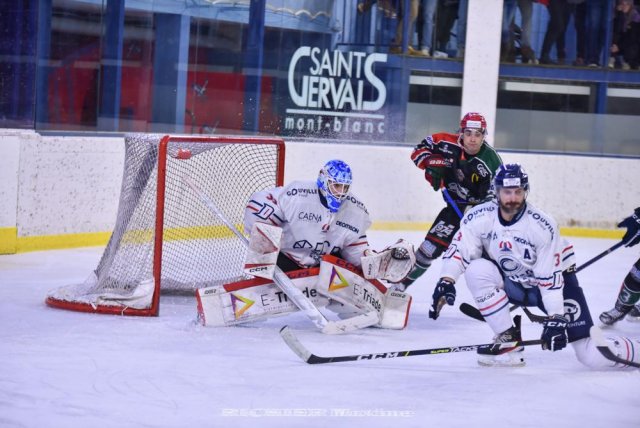 Photo hockey match Mont-Blanc - Caen  le 11/03/2023