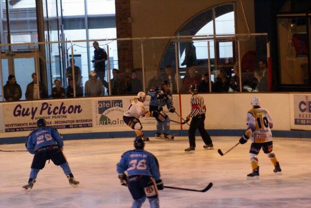 Photo hockey match Angers  - Chamonix  le 19/09/2009
