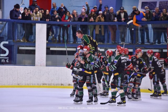 Photo hockey match Mont-Blanc - Caen  le 11/03/2023