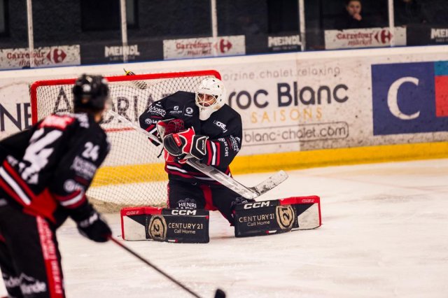 Photo hockey match Morzine-Avoriaz - Cholet  le 11/03/2023