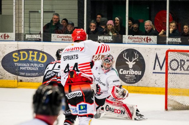 Photo hockey match Morzine-Avoriaz - Cholet  le 11/03/2023