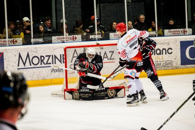 Photo hockey match Morzine-Avoriaz - Cholet  le 11/03/2023
