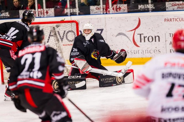 Photo hockey match Morzine-Avoriaz - Cholet  le 11/03/2023