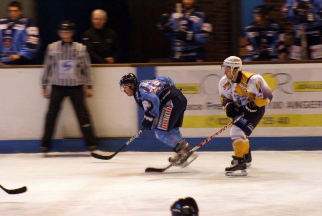 Photo hockey match Angers  - Chamonix  le 19/09/2009