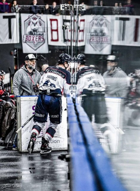 Photo hockey match Bordeaux - Angers  le 11/03/2023
