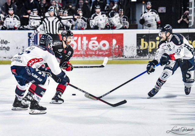 Photo hockey match Bordeaux - Angers  le 11/03/2023