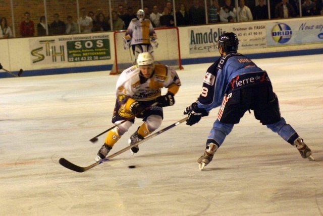 Photo hockey match Angers  - Chamonix  le 19/09/2009