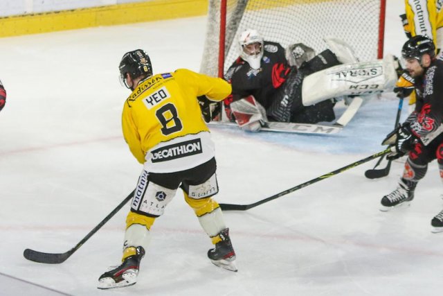 Photo hockey match Amiens  - Rouen le 11/03/2023