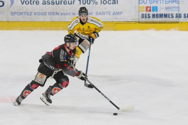 Photo hockey match Amiens  - Rouen le 11/03/2023