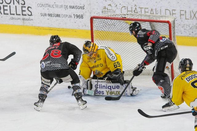 Photo hockey match Amiens  - Rouen le 11/03/2023