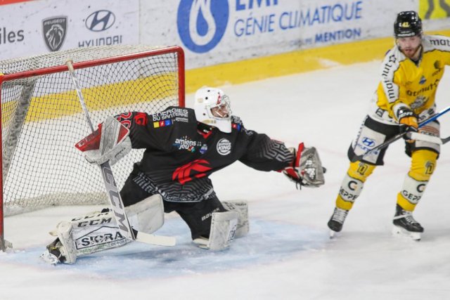 Photo hockey match Amiens  - Rouen le 11/03/2023
