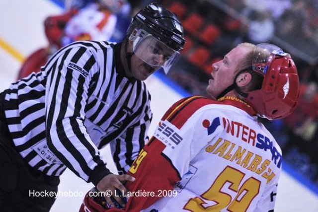 Photo hockey match Grenoble  - Morzine-Avoriaz le 22/09/2009