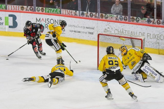 Photo hockey match Amiens  - Rouen le 11/03/2023