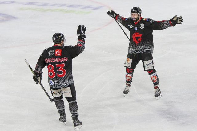 Photo hockey match Amiens  - Rouen le 11/03/2023