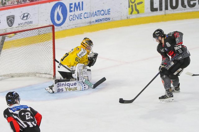 Photo hockey match Amiens  - Rouen le 11/03/2023