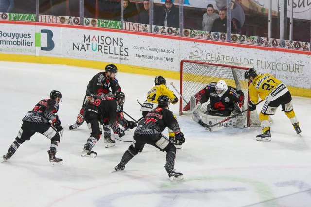 Photo hockey match Amiens  - Rouen le 11/03/2023