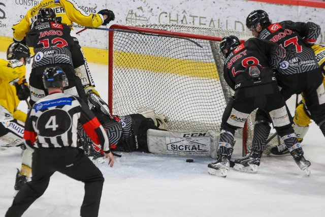 Photo hockey match Amiens  - Rouen le 11/03/2023