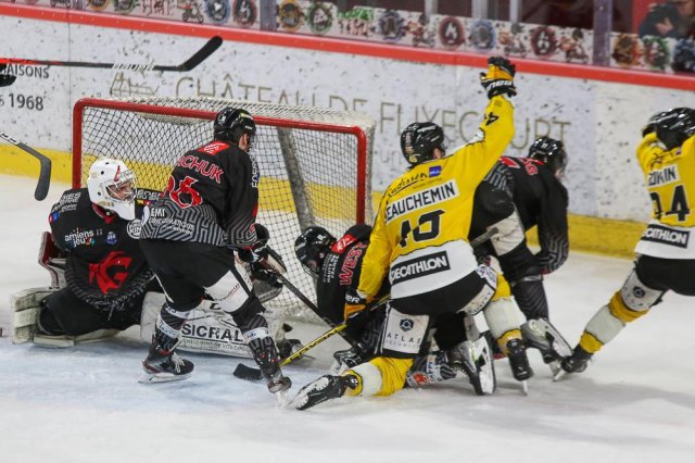 Photo hockey match Amiens  - Rouen le 11/03/2023