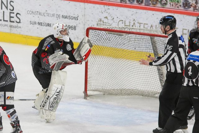 Photo hockey match Amiens  - Rouen le 11/03/2023
