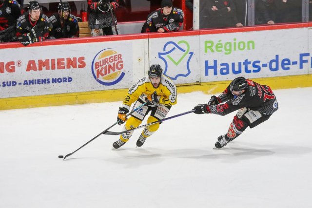 Photo hockey match Amiens  - Rouen le 11/03/2023