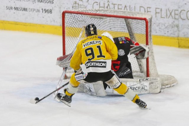 Photo hockey match Amiens  - Rouen le 11/03/2023