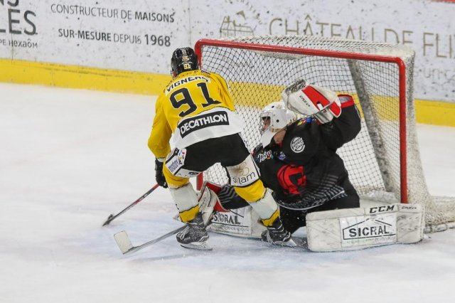 Photo hockey match Amiens  - Rouen le 11/03/2023