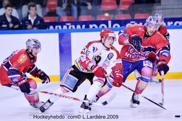 Photo hockey match Grenoble  - Morzine-Avoriaz le 22/09/2009