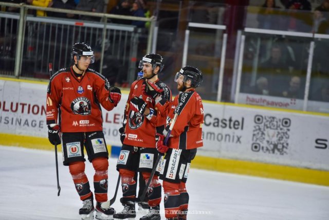 Photo hockey match Chamonix  - Anglet le 14/03/2023