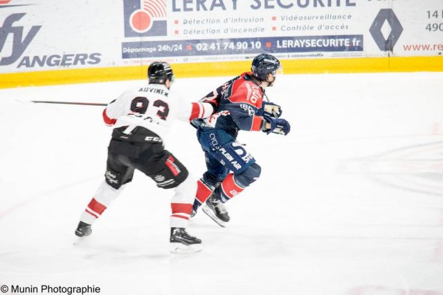 Photo hockey match Angers  - Bordeaux le 13/03/2023
