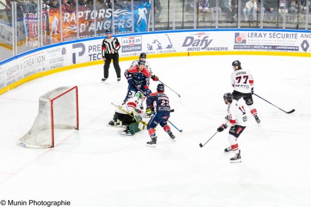 Photo hockey match Angers  - Bordeaux le 13/03/2023