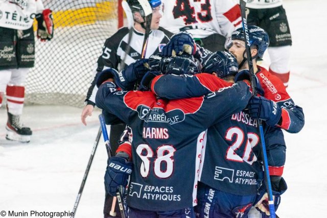 Photo hockey match Angers  - Bordeaux le 13/03/2023