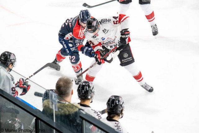 Photo hockey match Angers  - Bordeaux le 13/03/2023