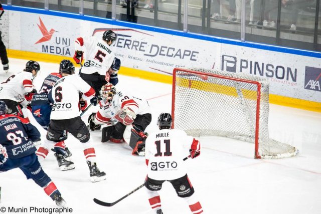 Photo hockey match Angers  - Bordeaux le 13/03/2023