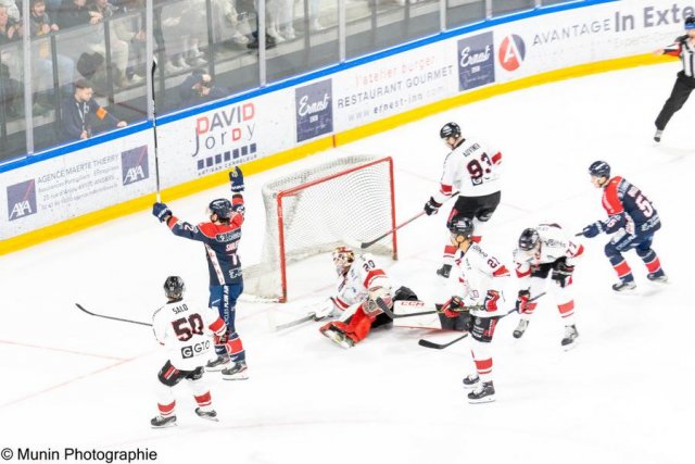 Photo hockey match Angers  - Bordeaux le 13/03/2023