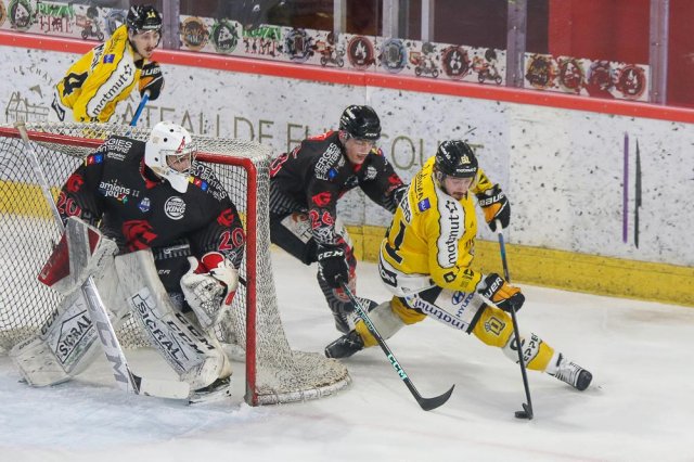 Photo hockey match Amiens  - Rouen le 12/03/2023