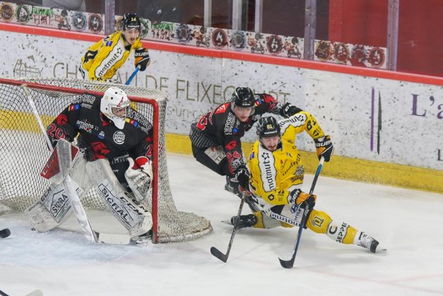 Photo hockey match Amiens  - Rouen le 12/03/2023