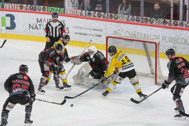 Photo hockey match Amiens  - Rouen le 12/03/2023