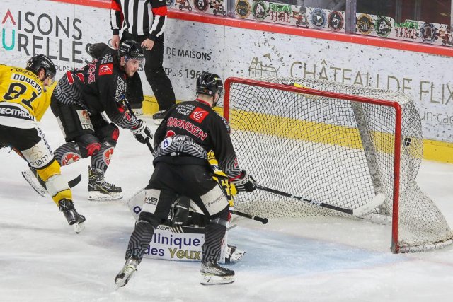 Photo hockey match Amiens  - Rouen le 12/03/2023