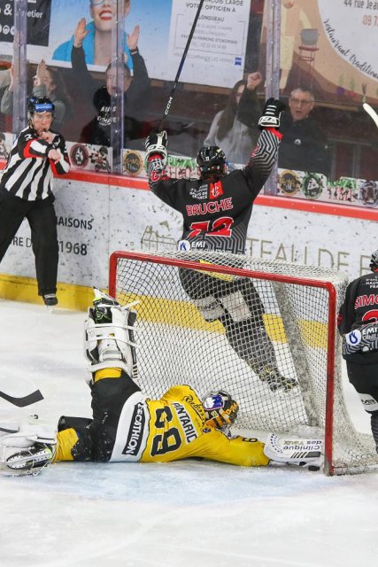 Photo hockey match Amiens  - Rouen le 12/03/2023