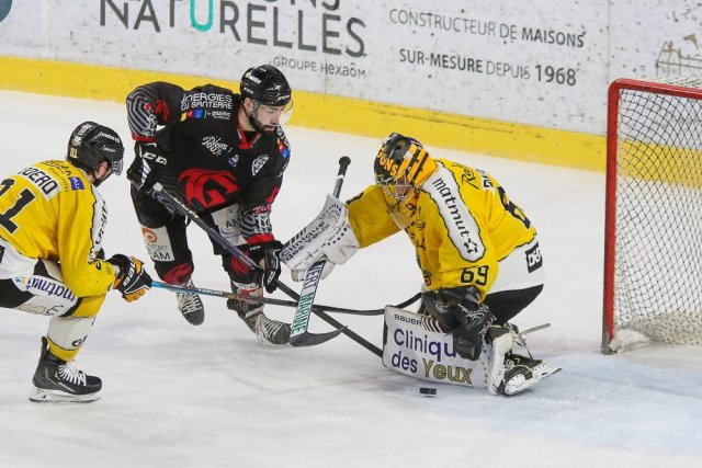 Photo hockey match Amiens  - Rouen le 12/03/2023