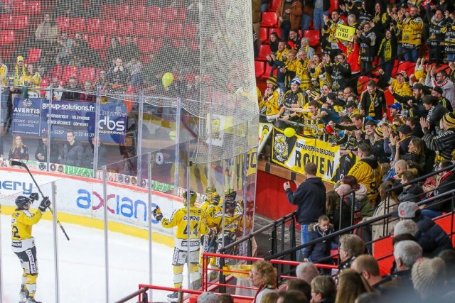 Photo hockey match Amiens  - Rouen le 12/03/2023